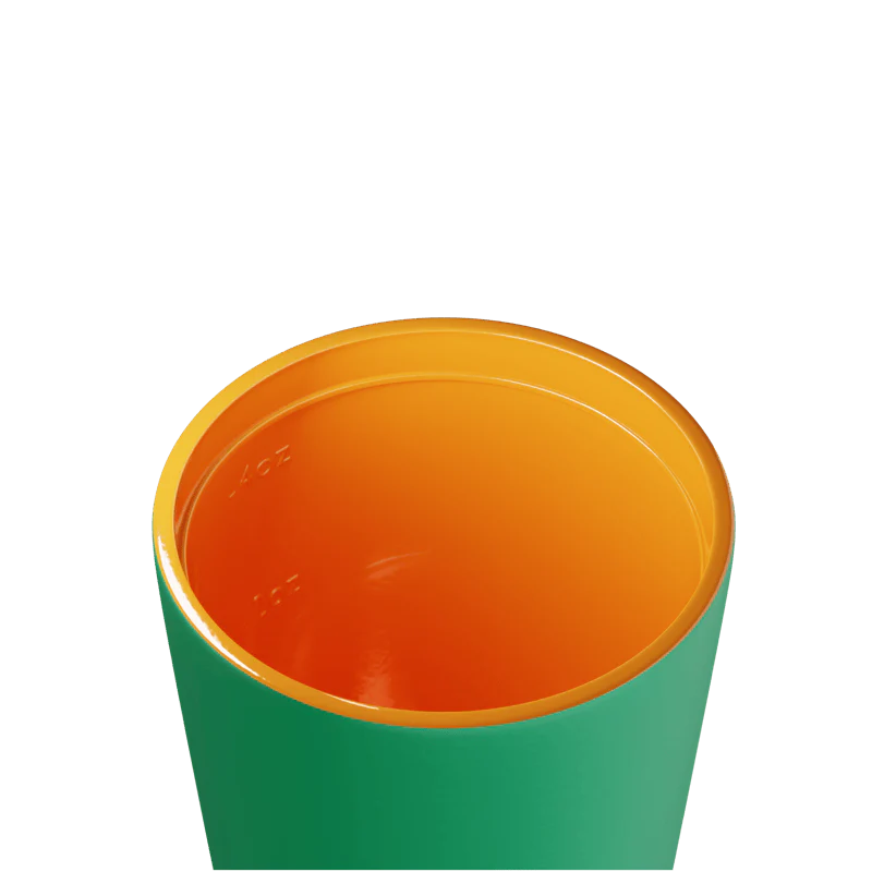 Fressko Ceramic Interior Piccolo Reusable Coffee Cup with Hang Loop - 4oz