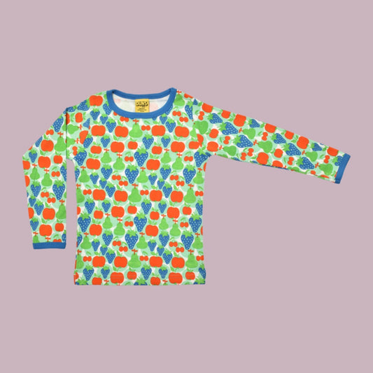 Duns Fruits Beach Glass Long Sleeve Kids' Top