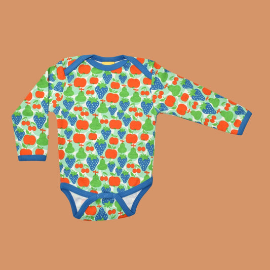 Duns Fruits Beach Glass Long Sleeve Bodysuit