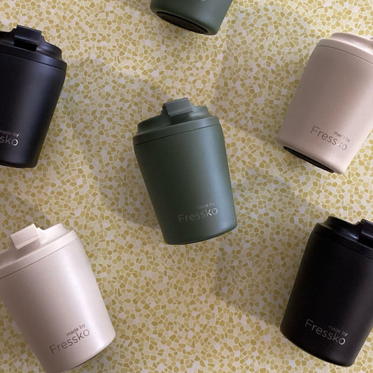 Fressko Ceramic Interior Piccolo Reusable Coffee Cup - 4oz