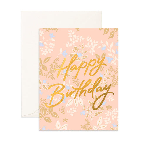 Fox & Fallow Birthday Maple Card