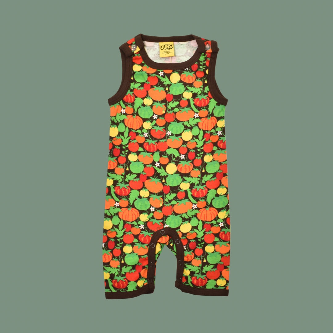 Duns Tomatoes Dark Brown Play Suit