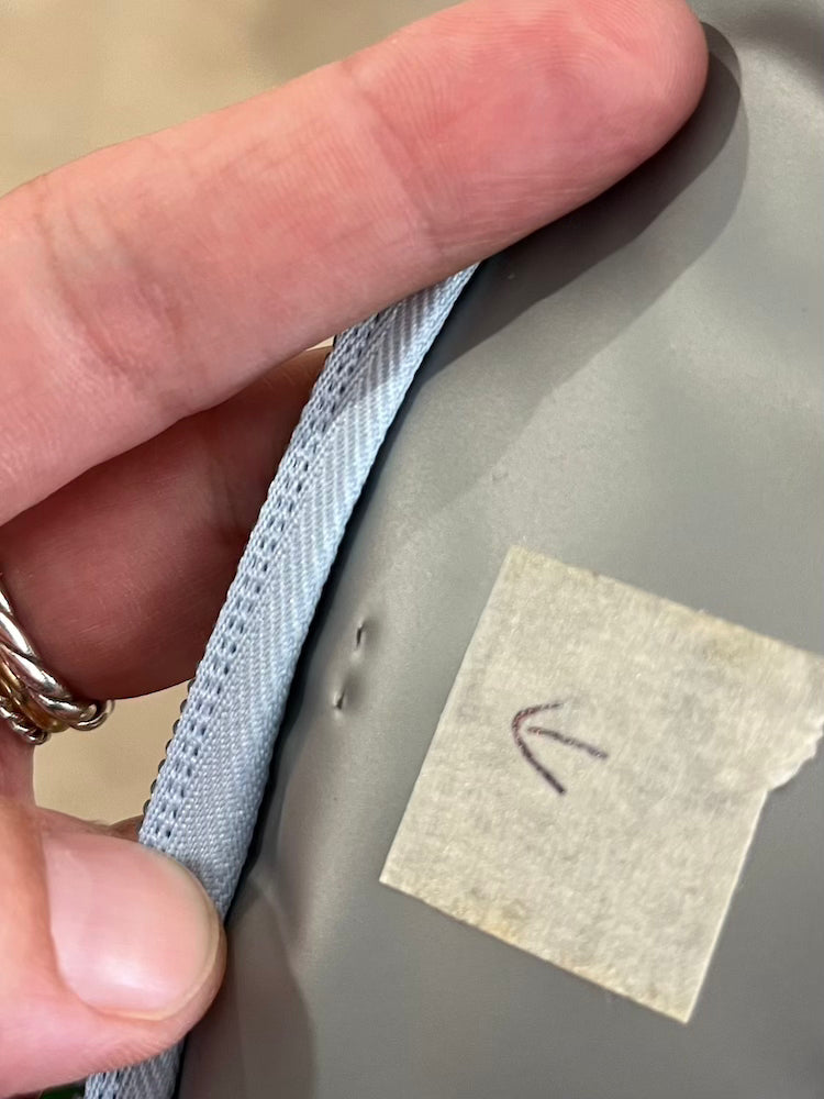 IMPERFECT: Project Ten Multi Stripe Takeaway Bag