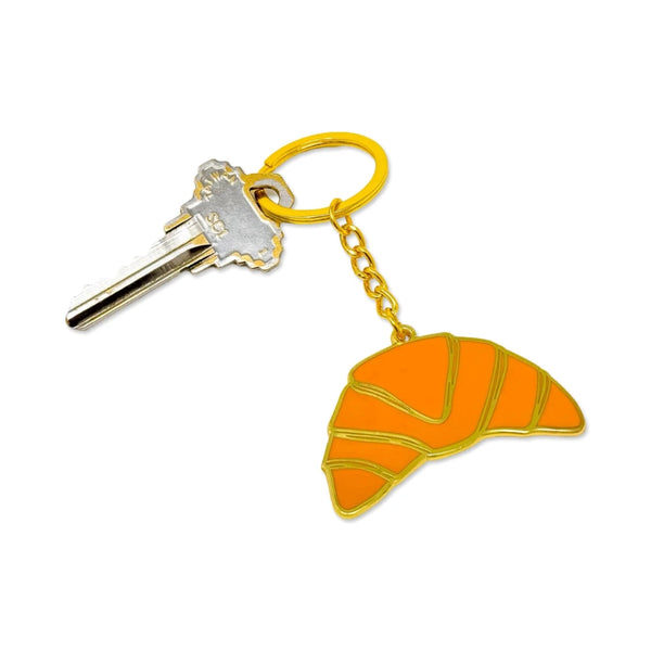 Jenny Lemons Croissant Key Chain