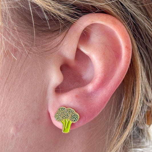 Jenny Lemons Broccoli Earrings