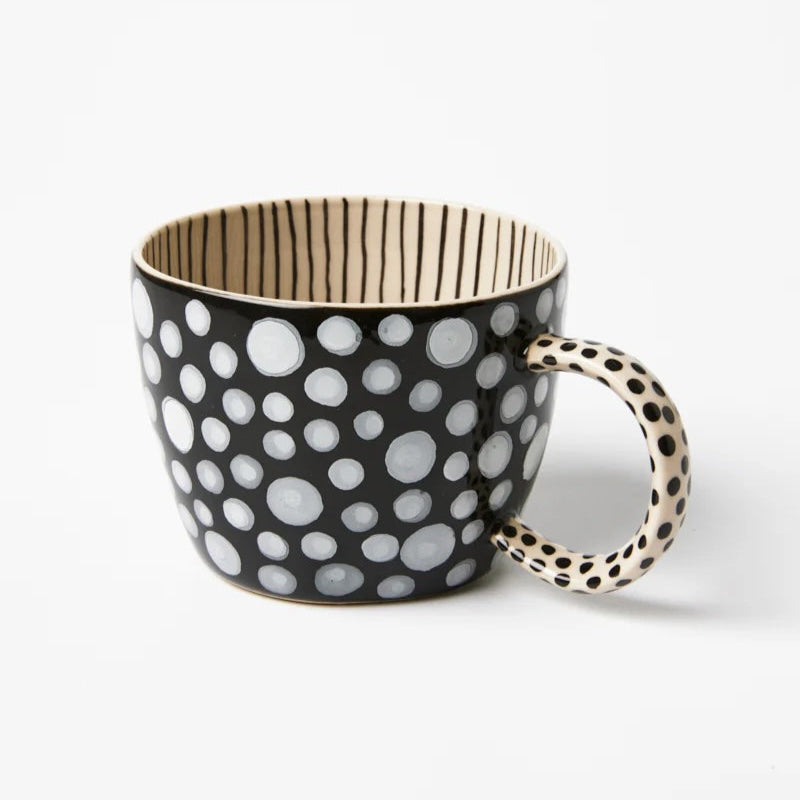Jones & Co Chino Mug - Black Spot