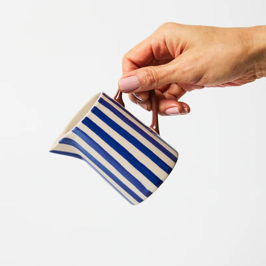 Jones & Co Bloomie Milk Jug - Blue