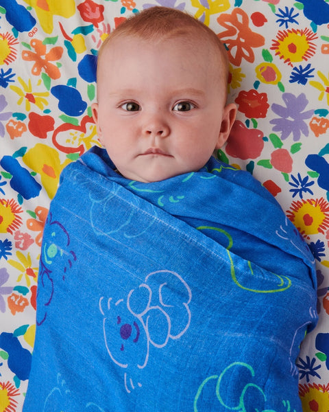 Kip & Co X Ken Done Koala Cuddles Bamboo Baby Swaddle