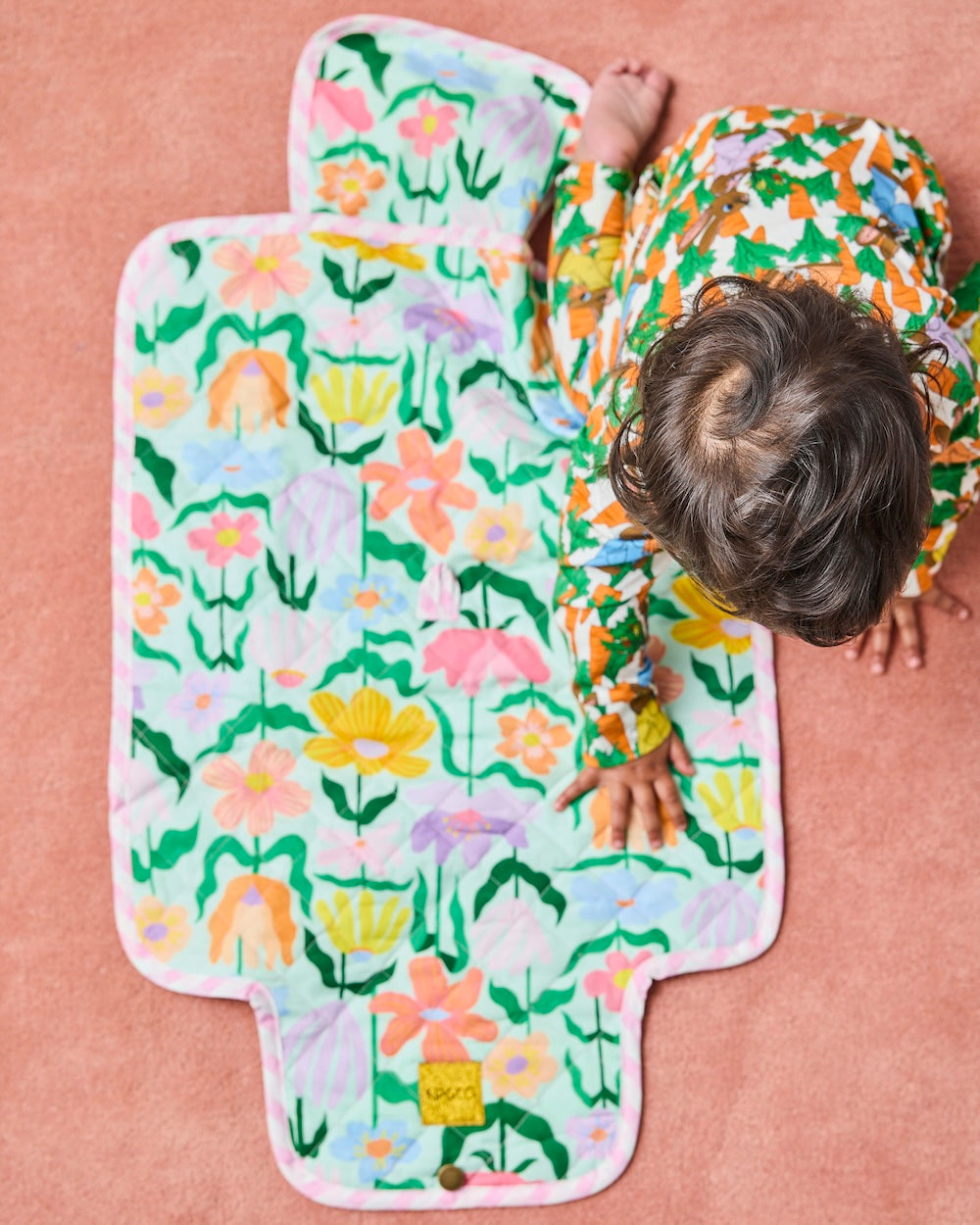 Kip & Co Popping Flowers Change Mat