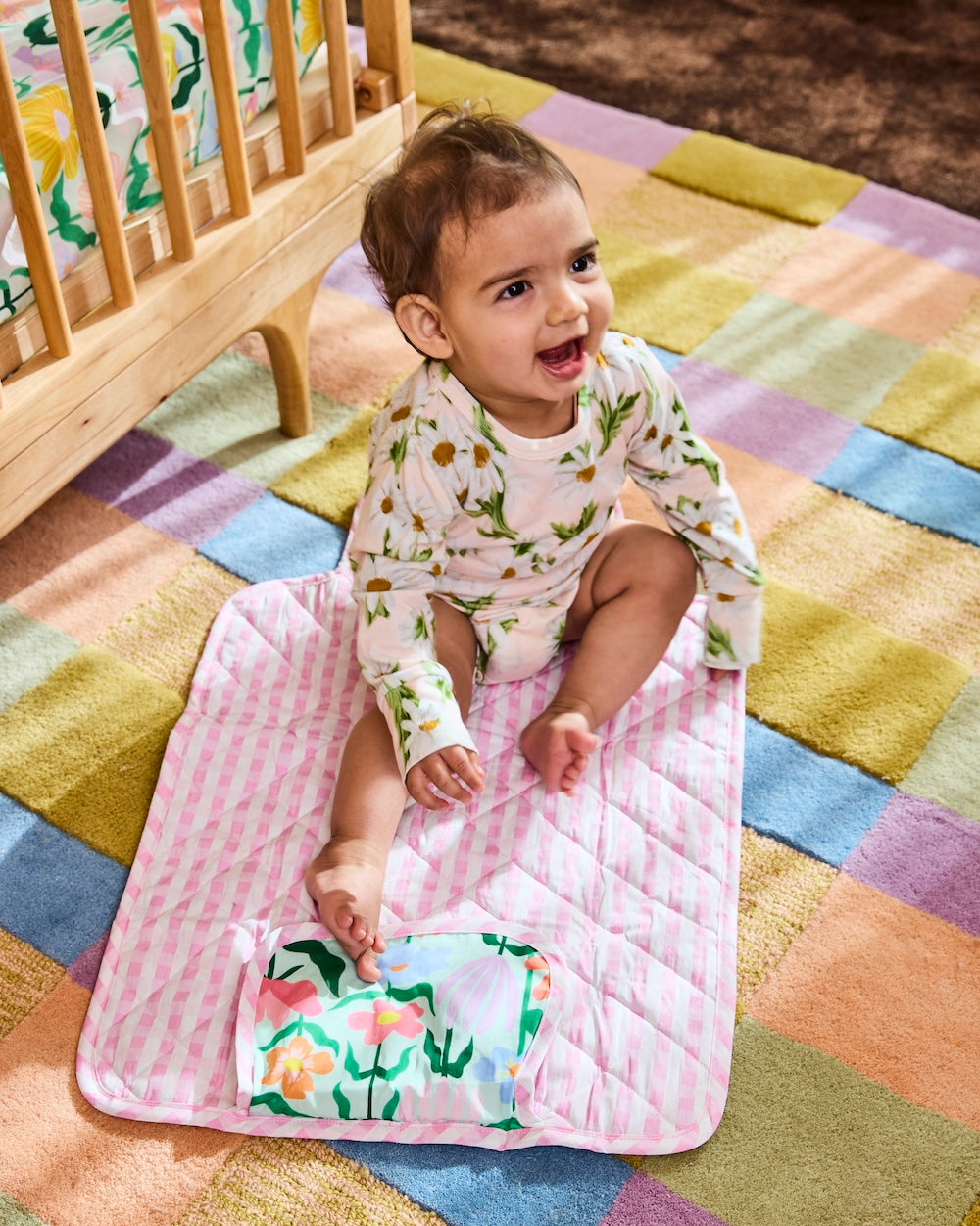 Kip & Co Popping Flowers Change Mat
