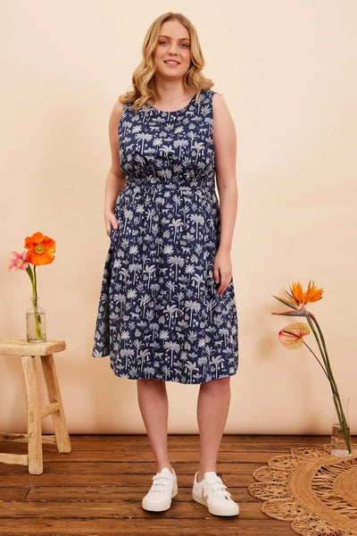 Emily & Fin Lucy Jungle Palm Dress