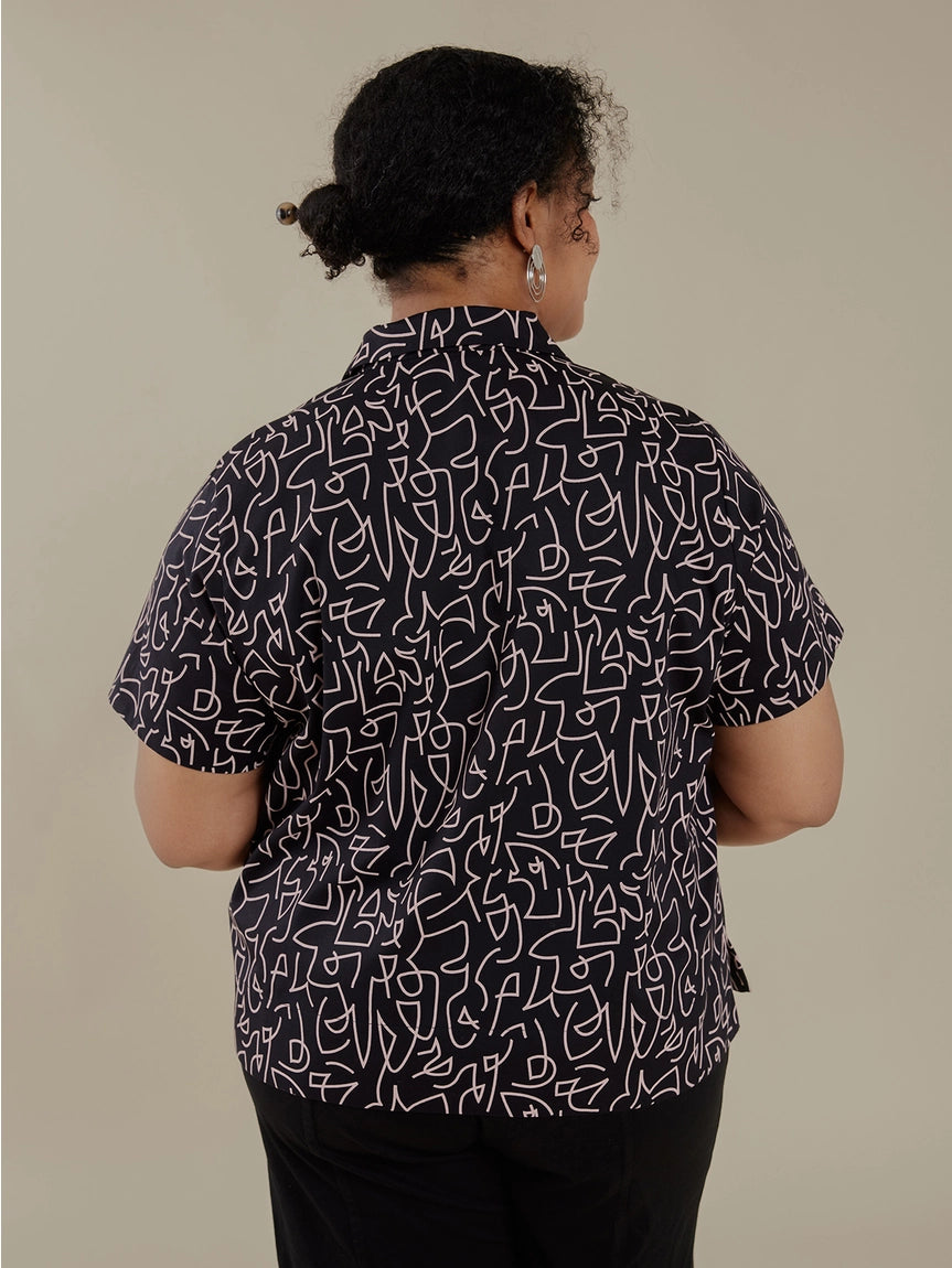Mata Traders Camp Shirt - Lines