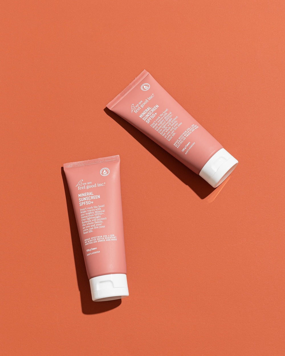 We Are Feel Good Inc Mineral Sunscreen SPF50+ 100ml Tube
