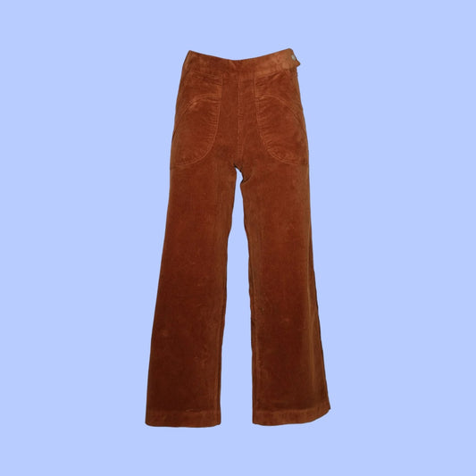 Olga de Polga Peggy Lou Velvet Corduroy Pants - Caramel