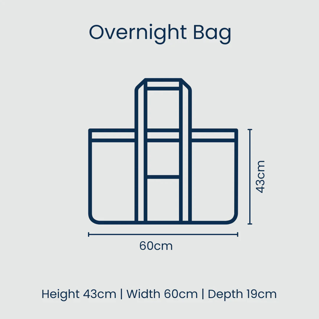 Project Ten Multi Stripe Overnight Bag