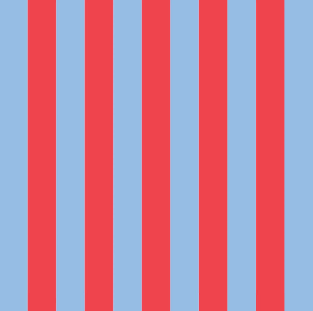 Project Ten Red Blue Stripe Barrel Bag