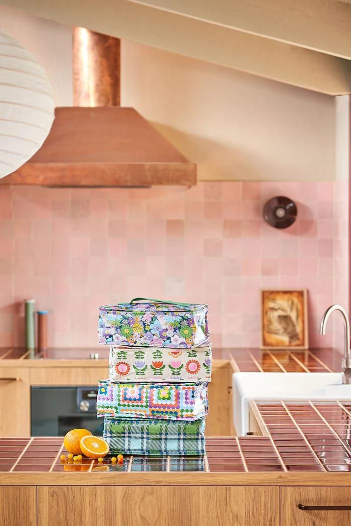 Project Ten Tartan Takeaway Bag Styled