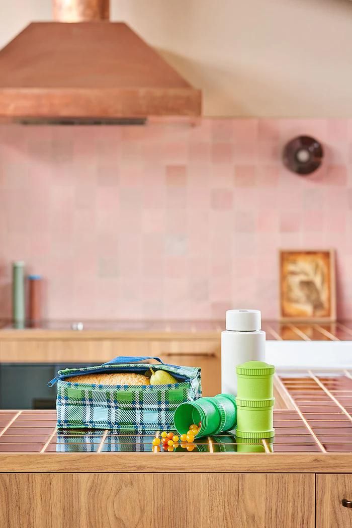 Project Ten Tartan Takeaway Bag Styled