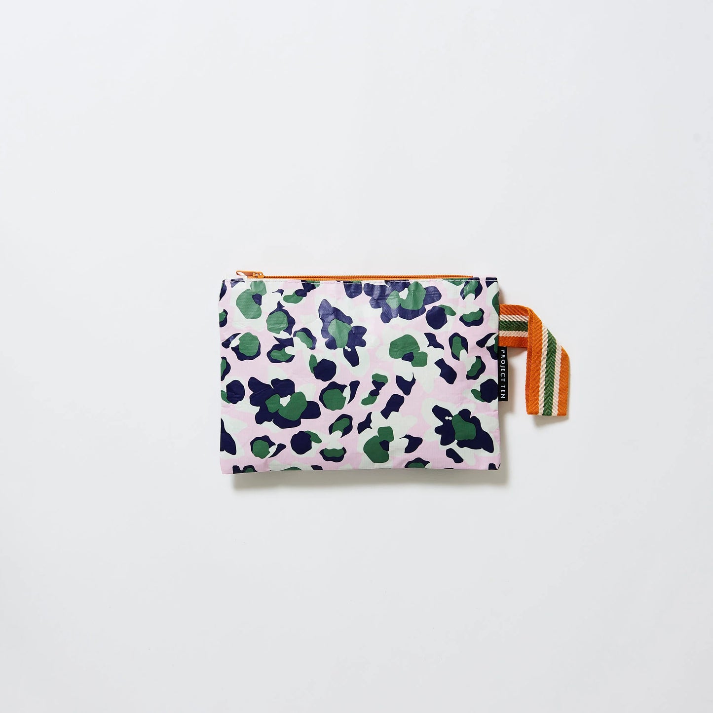 Project Ten Leopard Mini Zip Pouch