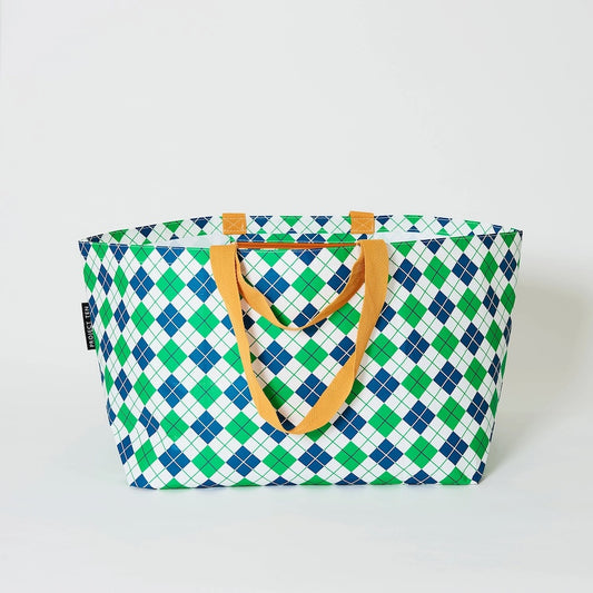 Project Ten Argyle Oversized Tote