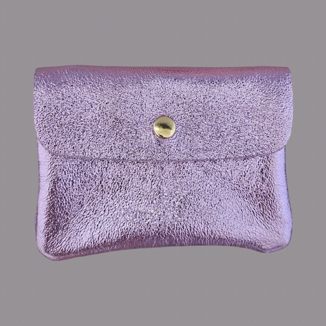 Royal Marais Metallic Leather Kangoo Wallet