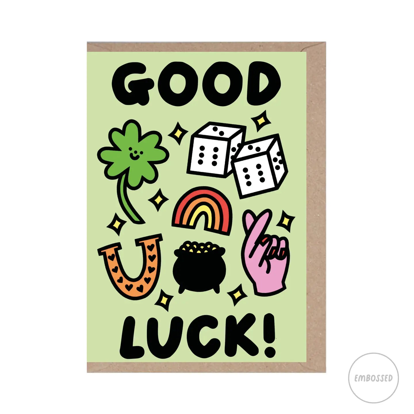 Rumble Cards Good Luck Card