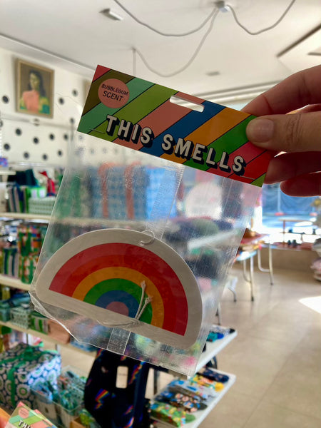 Snail Mail Paper Goods Rainbow Air Freshener