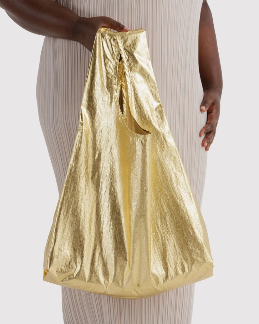 Baggu Standard Baggu - Metallic Gold
