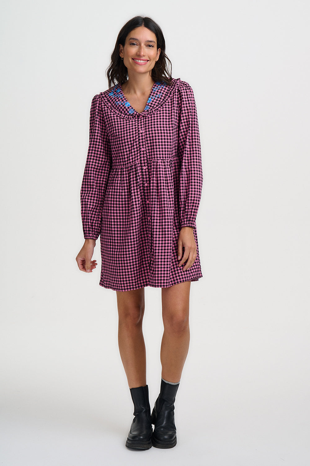 Sugarhill Brighton Ondrea Mini Smock Dress