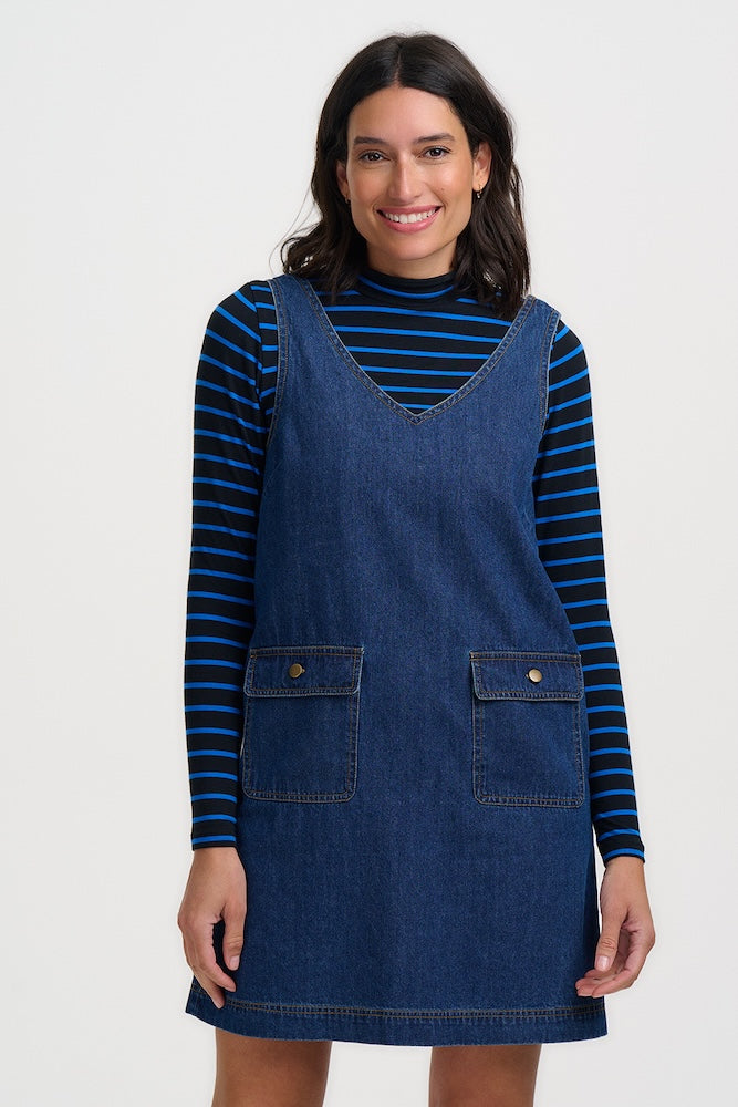 Sugarhill Brighton Tamia Denim Tunic Dress