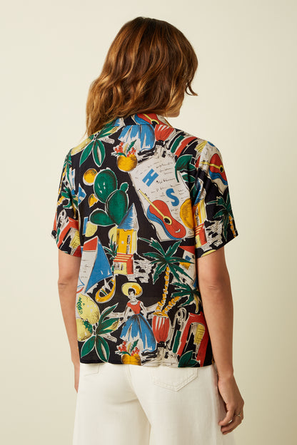 King Louie Bella Blouse - Tropez