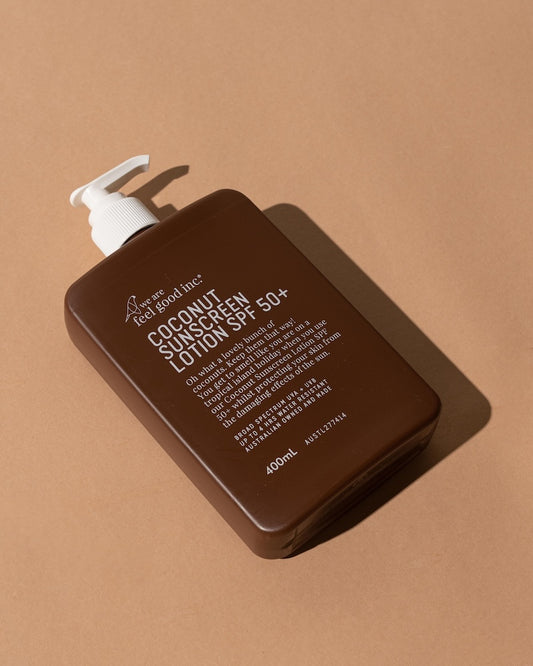 We Are Feel Good Inc Coconut Sunscreen SPF50+ 400ml