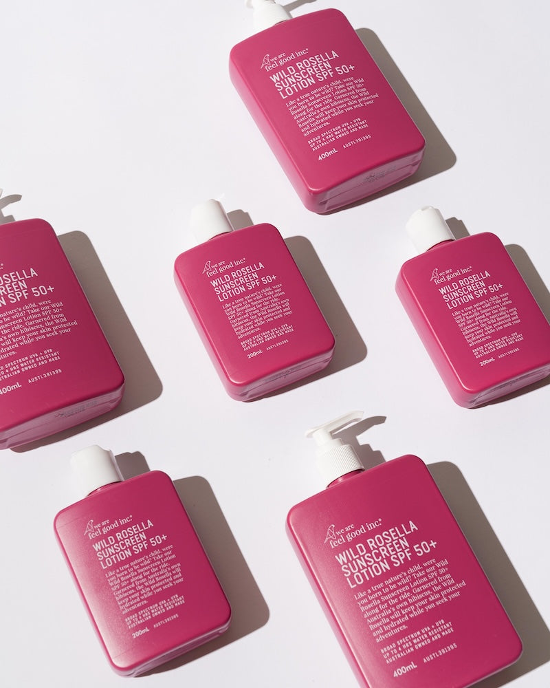 We Are Feel Good Inc Wild Rosella Sunscreen SPF50+ 400ml