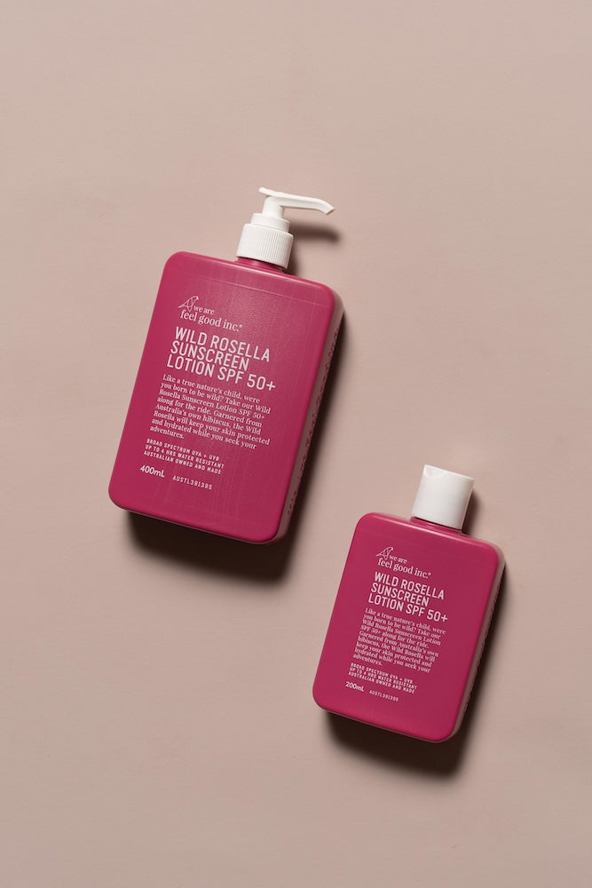 We Are Feel Good Inc Wild Rosella Sunscreen SPF50+ 400ml