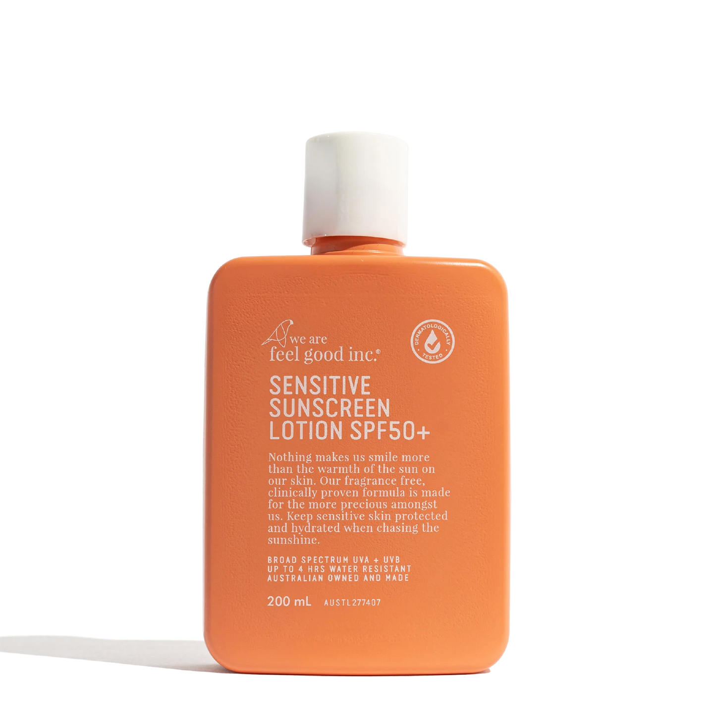 We Are Feel Good Inc Sensitive Sunscreen SPF50+ 200ml