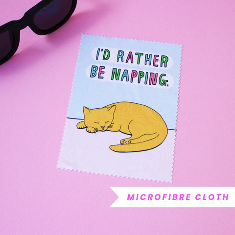 Able & Game I'd Rather Be Napping Microfibre Cloth