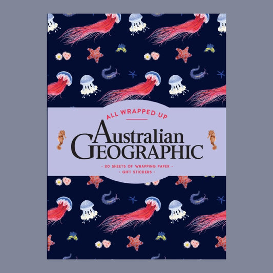 Flatlay of All Wrapped Up: Australian Geographic