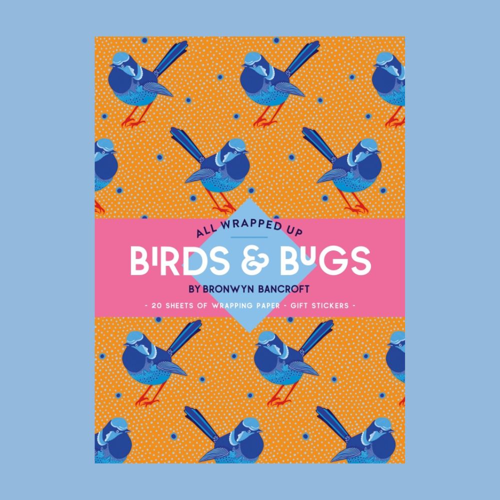 All Wrapped Up: Birds & Bugs by Bronwyn Bancroft