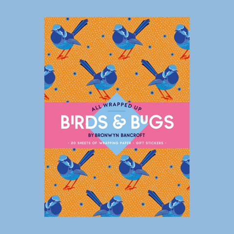 All Wrapped Up: Birds & Bugs by Bronwyn Bancroft