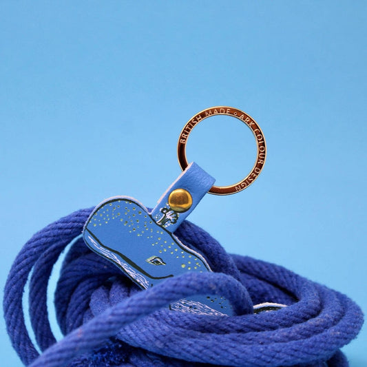 Ark Humpback Whale Key Fob - Blue