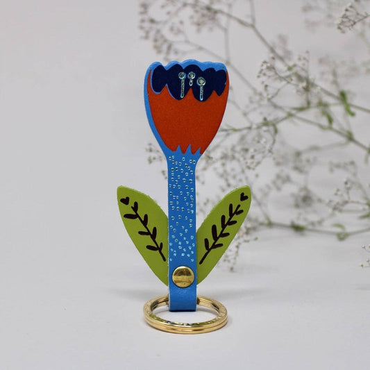 Ark Tulip Key Fob - Blue
