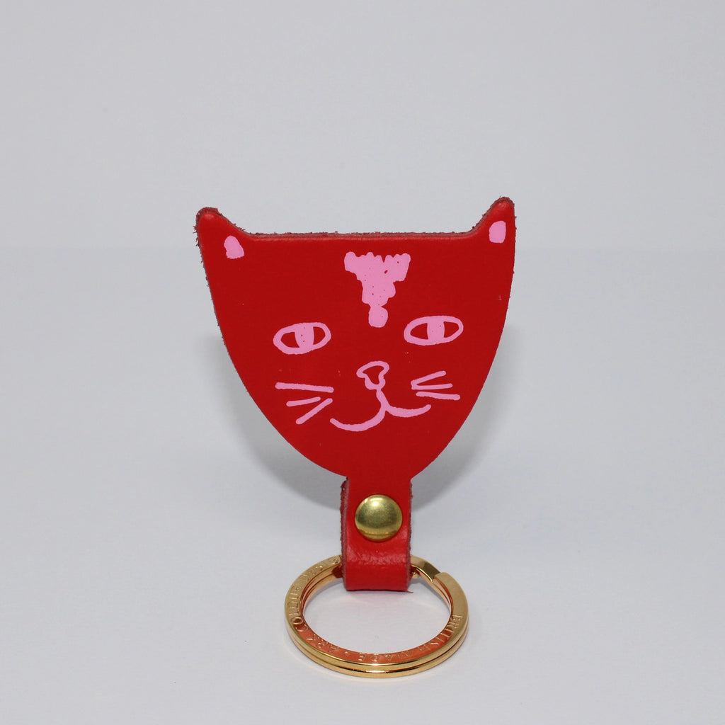 Ark Cat Key Fob - Red