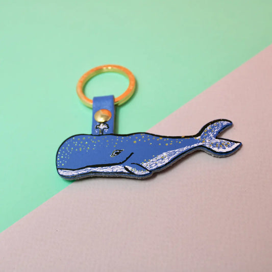 Ark Humpback Whale Key Fob - Blue