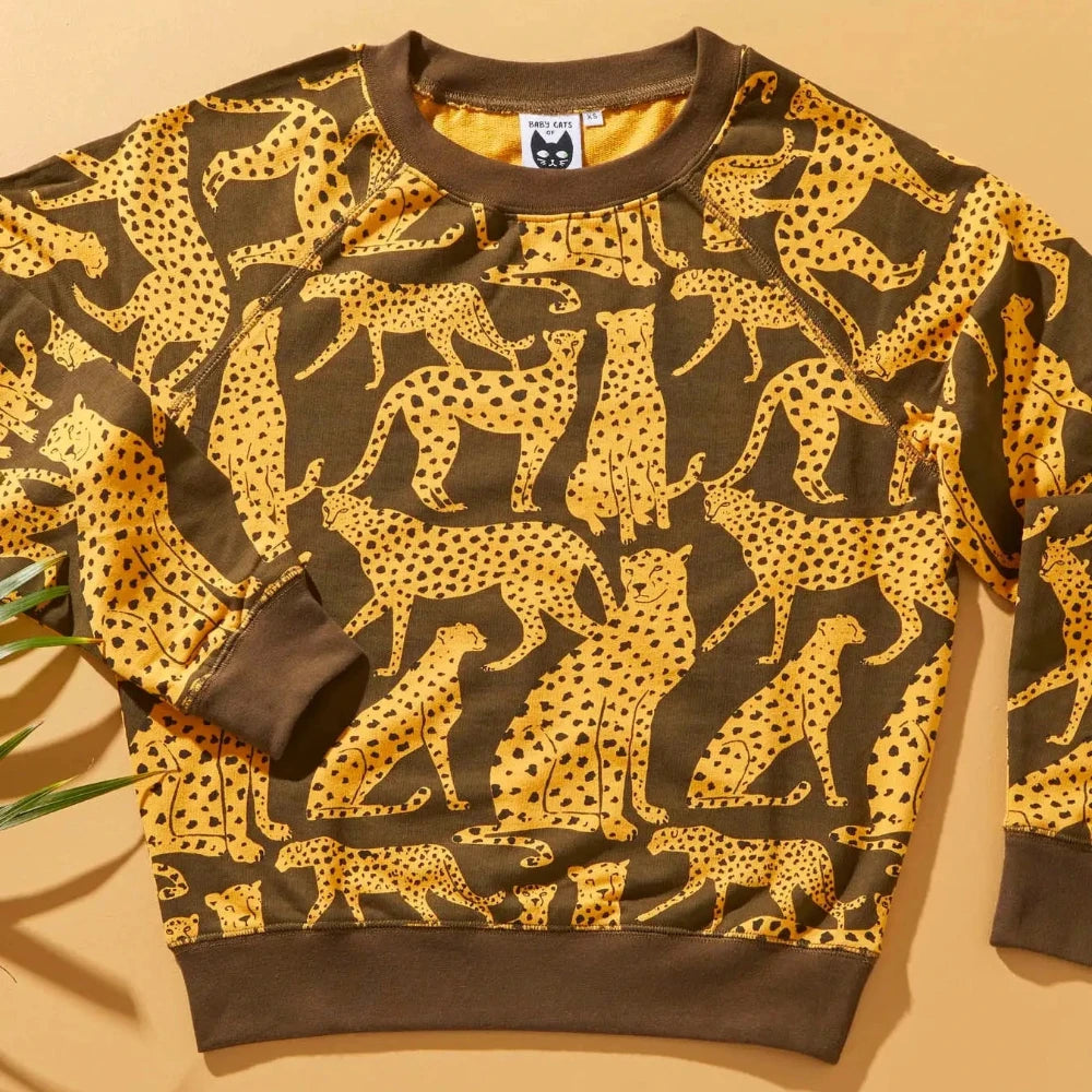 Baby Cats of California Cheetah Pullover