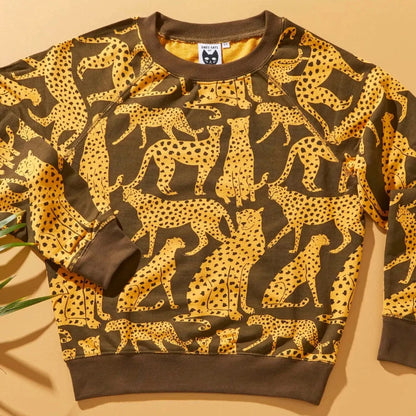 Baby Cats of California Cheetah Pullover