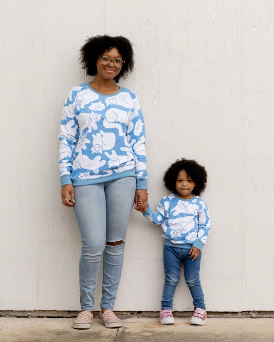 Baby Cats of California Cloud Cat Pullover