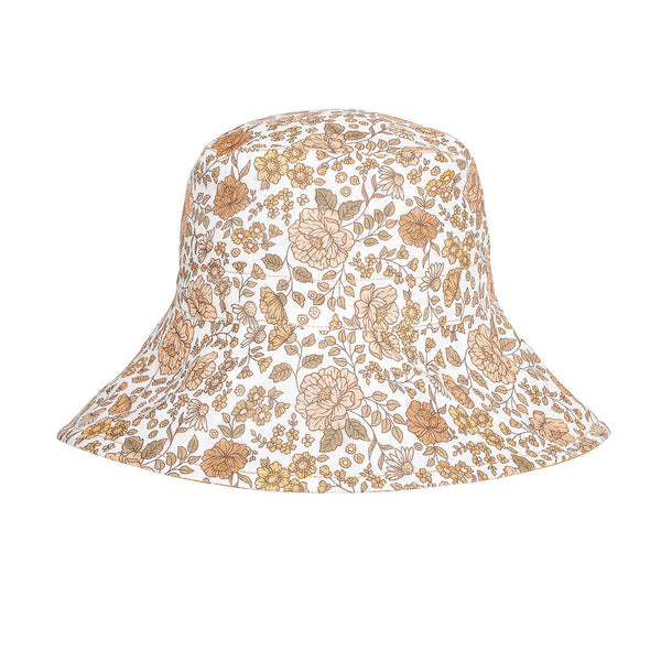 Bedhead Vacationer Reversible Adult Sun Hat - Marie / Maize