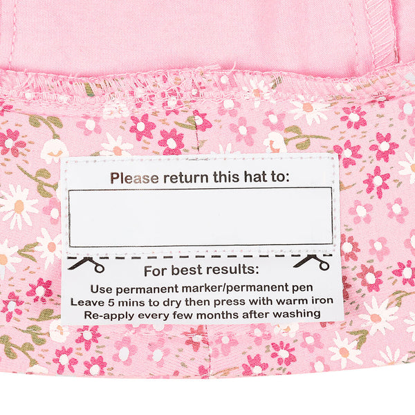 Bedhead Bridgette Bucket Hat Return Label