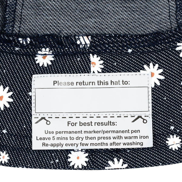 Bedhead Dani Bucket Hat return label