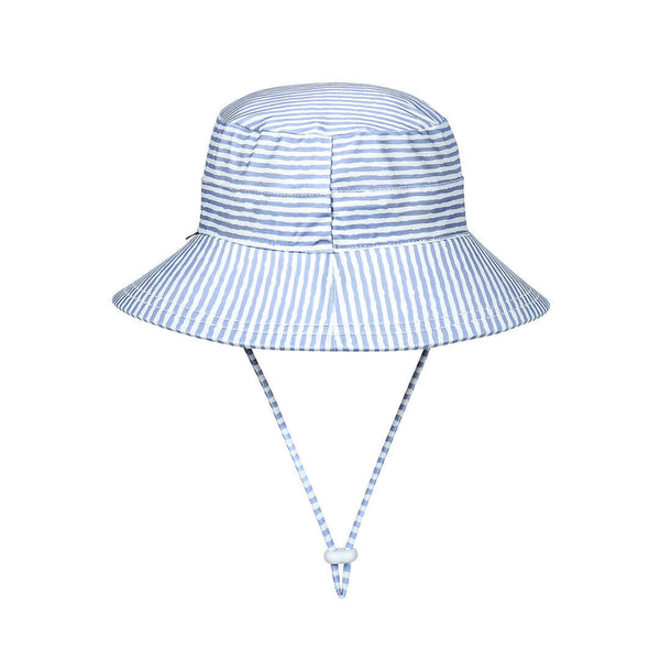 Back view of Bedhead Stevie Stripe Swim Bucket Hat